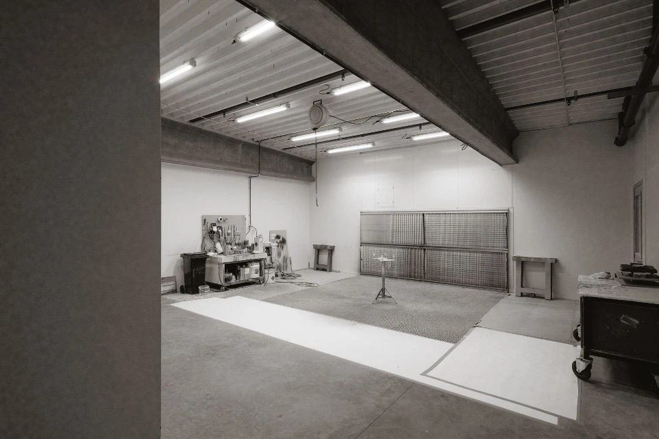 Atelier - zwart wit impressiefoto