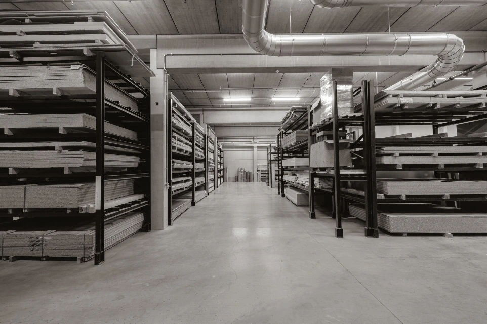 Atelier - zwart wit impressiefoto