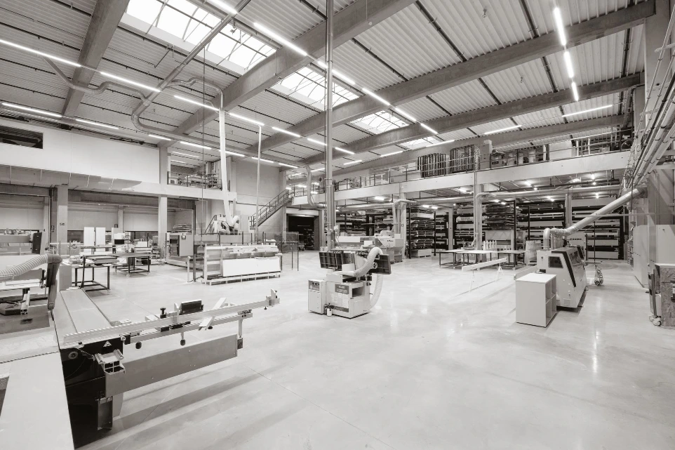 Atelier - zwart wit impressiefoto