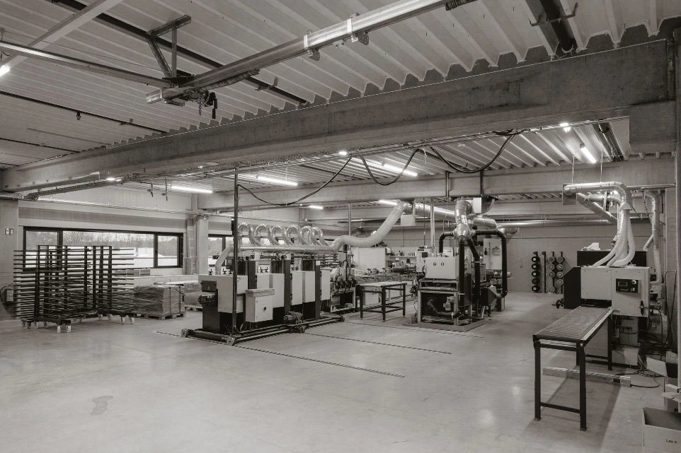 Atelier - zwart wit impressiefoto